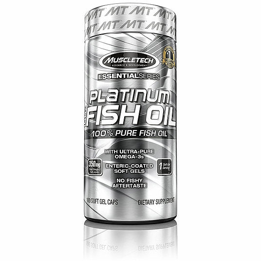 Muscletech Essential Series Platinum Fish Oil - 100 Capsules